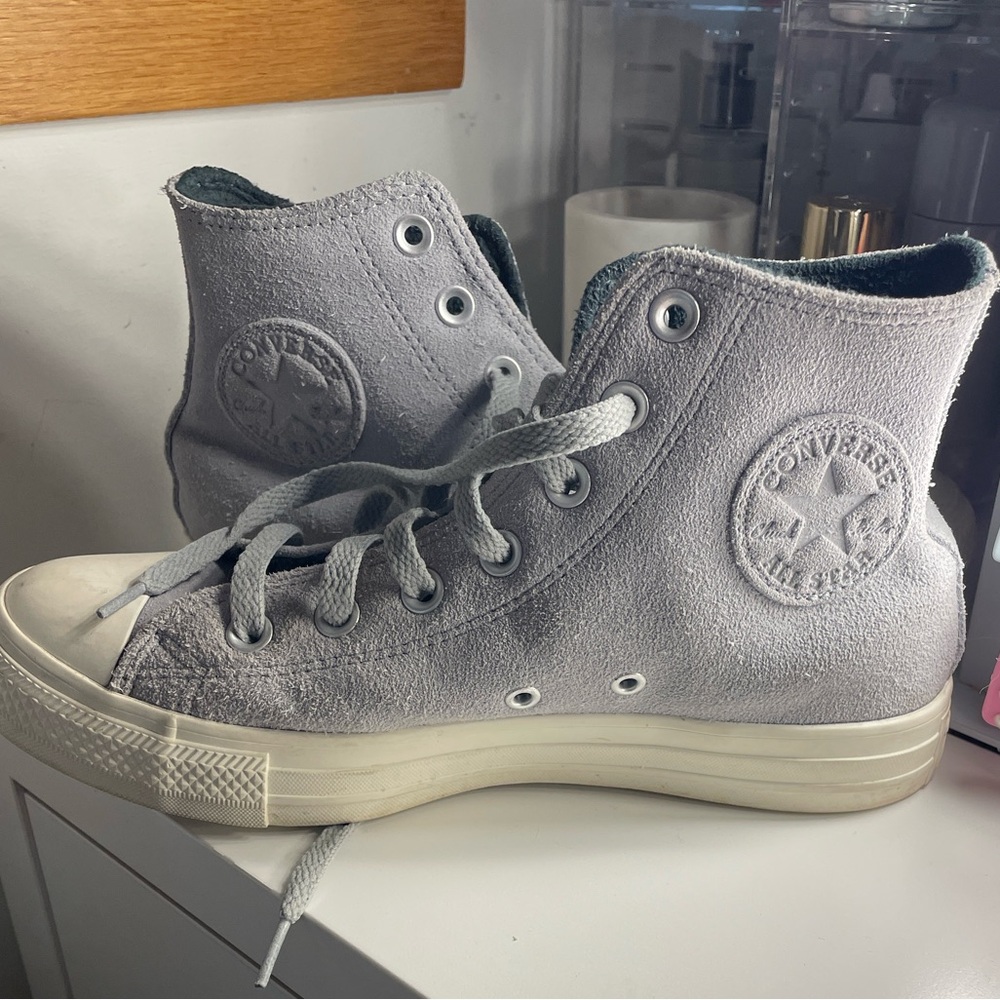 Converse Light Blue High-Tops